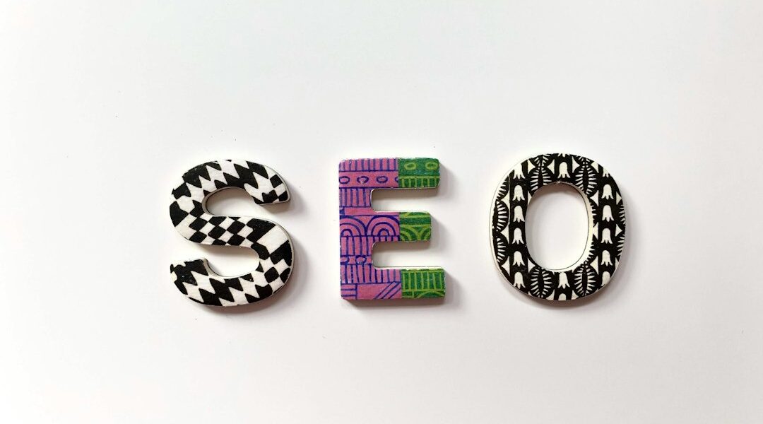 The letters S, E, and O with patterned surfaces on a white background